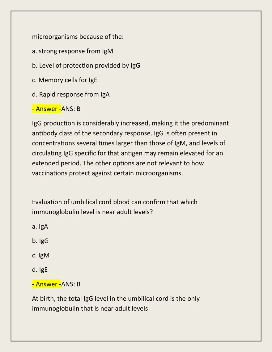 Advanced Patho Final Exam Actual 2025/2026 - Page 66