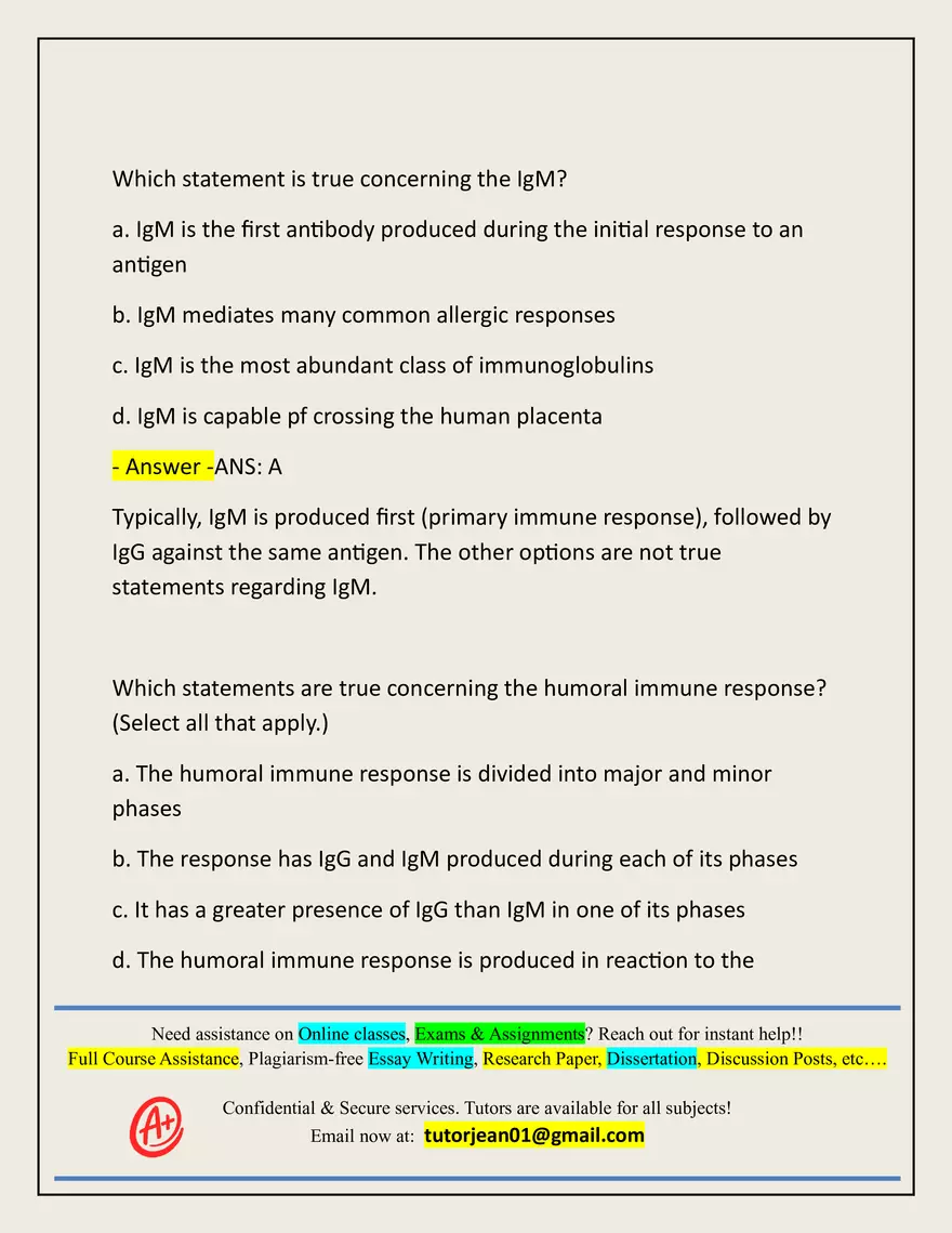 Advanced Patho Final Exam Actual 2025/2026 - Page 67