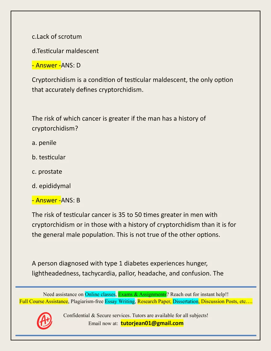 Advanced Patho Final Exam Actual 2025/2026 - Page 5