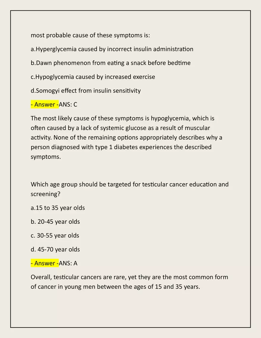 Advanced Patho Final Exam Actual 2025/2026 - Page 6