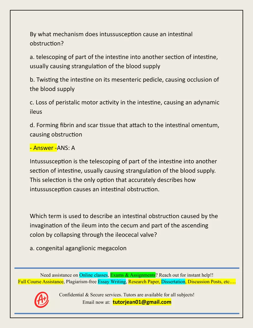 Advanced Patho Final Exam Actual 2025/2026 - Page 91