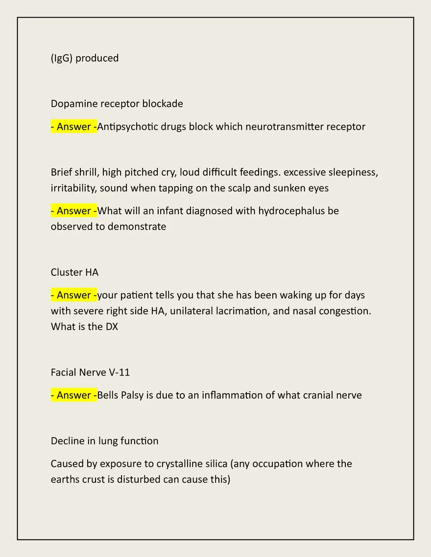 Patho Final Actual 2025/2026 Questions - Page 11