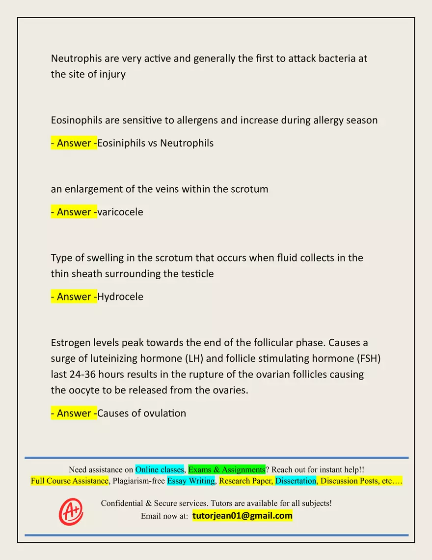 Patho Final Actual 2025/2026 Questions - Page 21