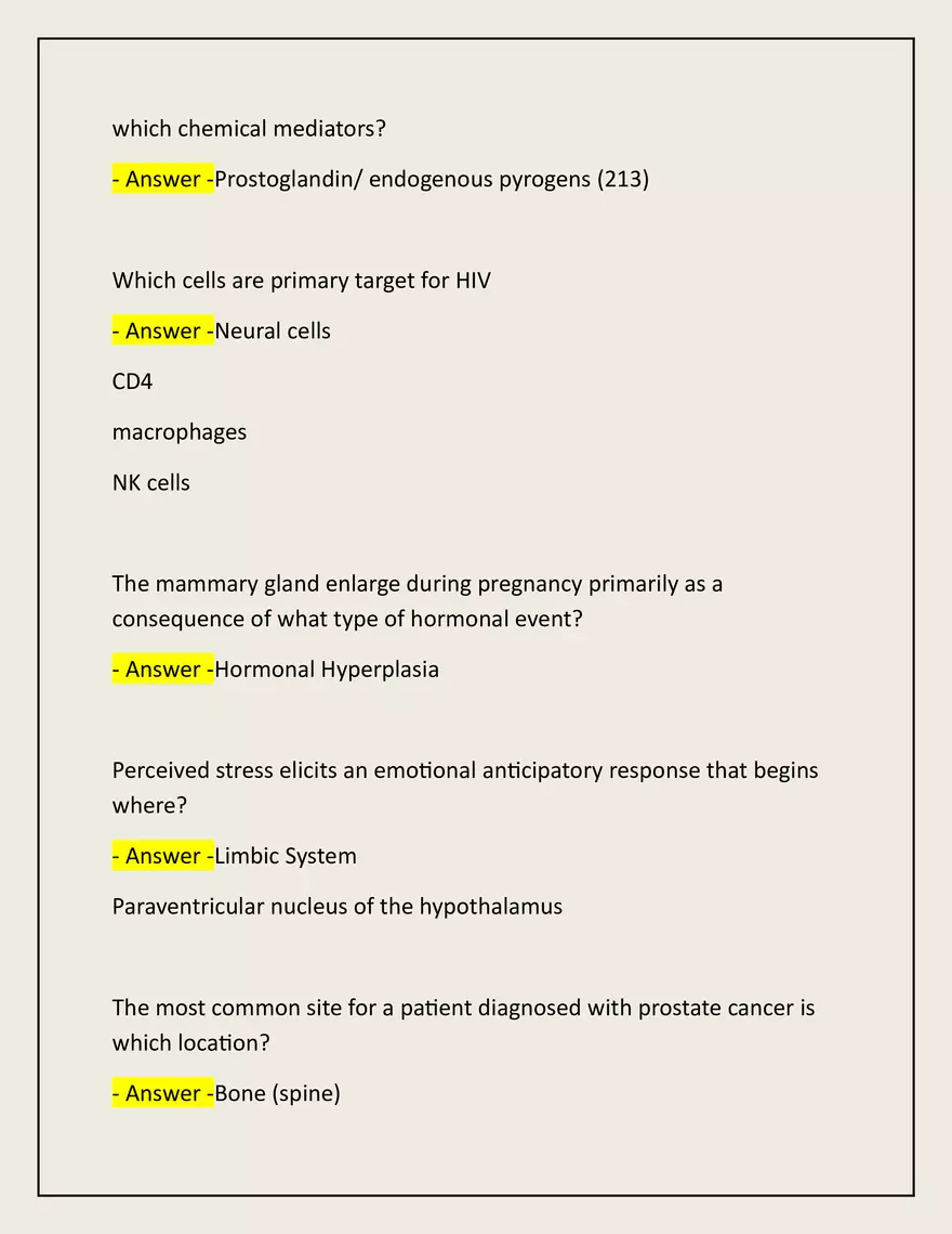 Patho Final Actual 2025/2026 Questions - Page 48