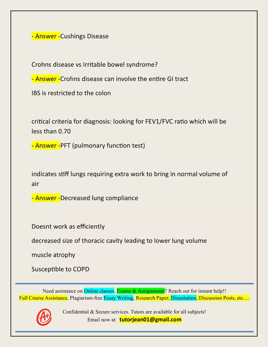 Patho Final Actual 2025/2026 Questions - Page 4