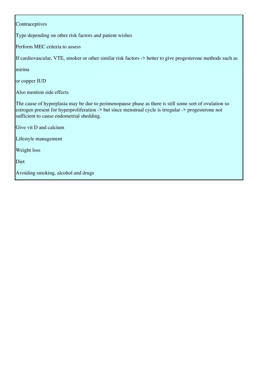 Heavy and Irregular Periods - Page 4