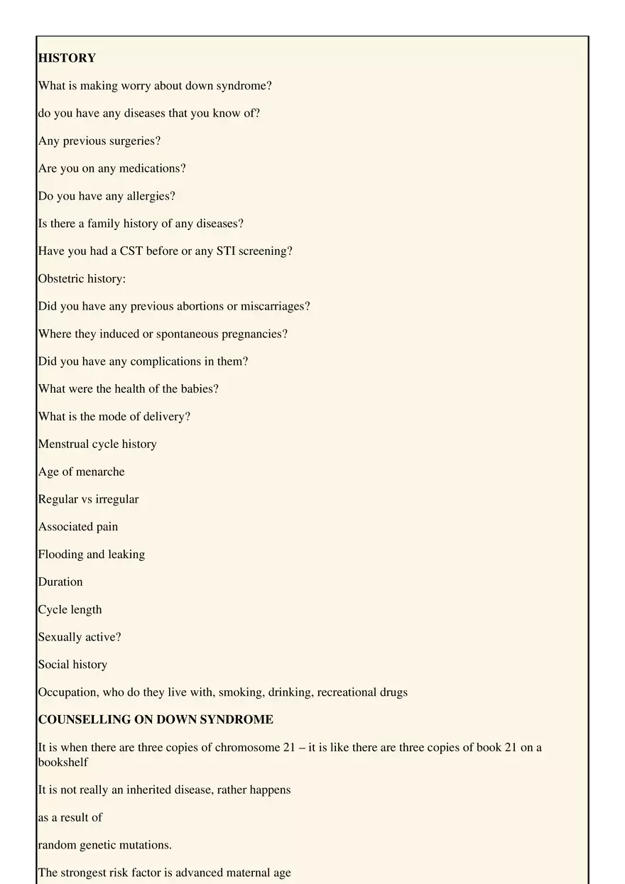 Down Syndrome Counselling - Page 2