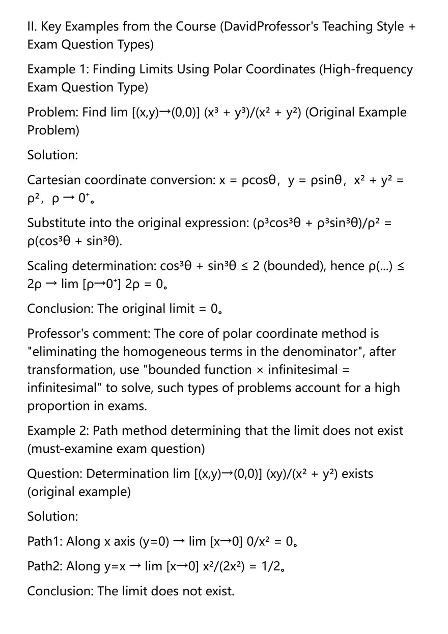 Limits and Continuity - Page 8