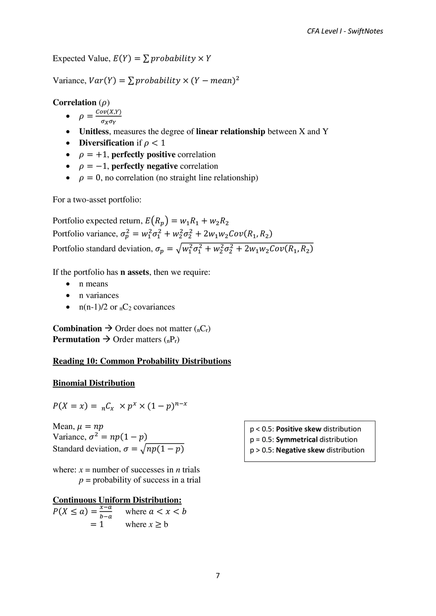 02 Quantitative Methods - SwiftNotes - Page 10