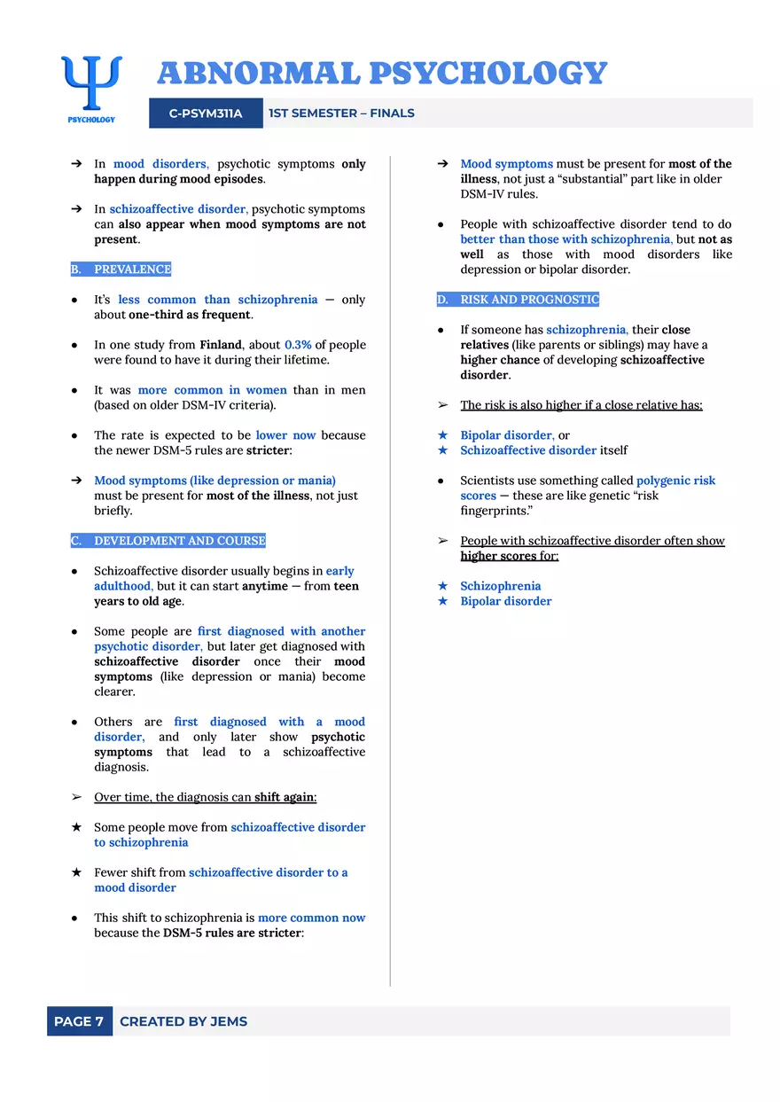 Schizophrenia Spectrum and Other Psychotic Disorders - Page 7