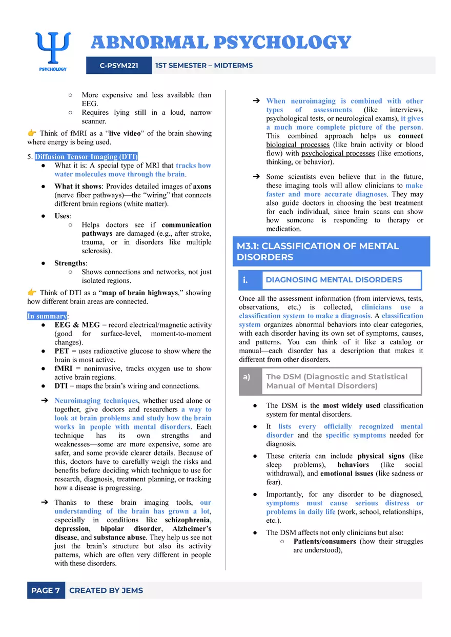 Assessment of Mental Disorders - Page 7