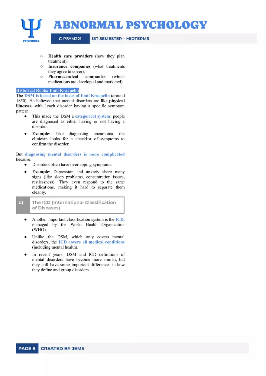 Assessment of Mental Disorders - Page 8