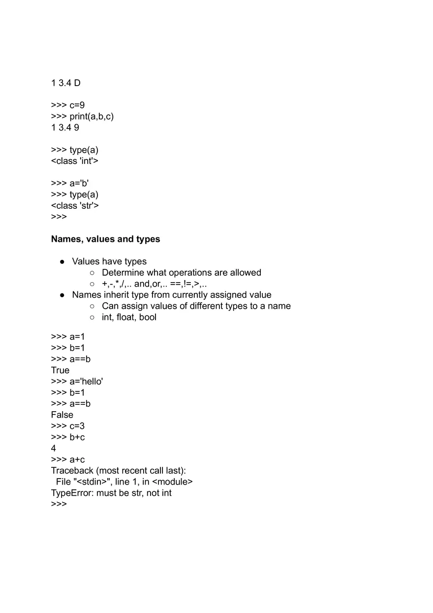 Basics of Python - Page 10