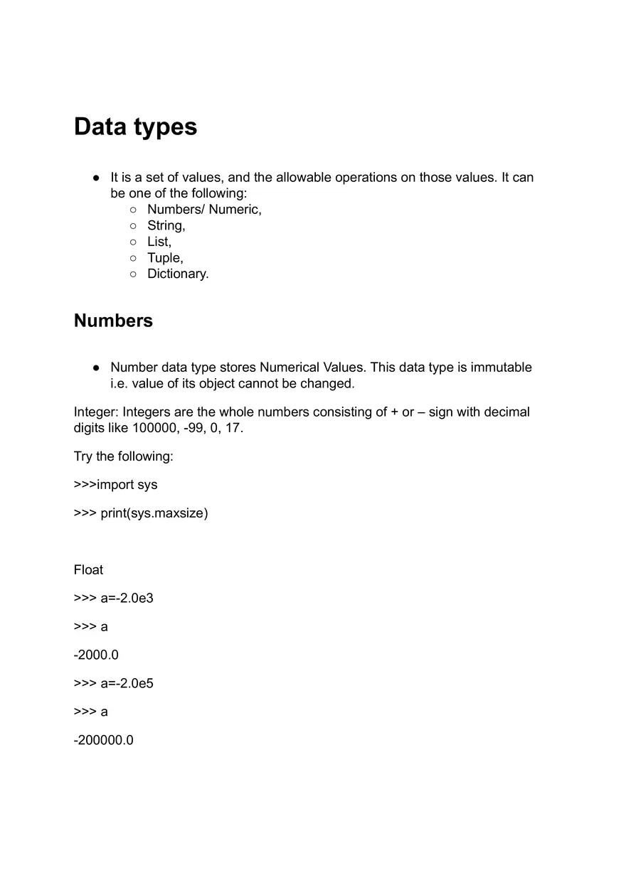 Basics of Python - Page 14