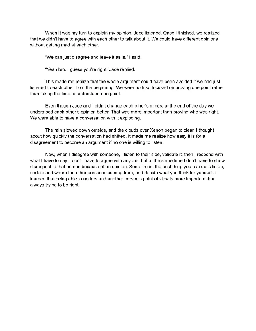 Listening Before Disagreeing - Page 2