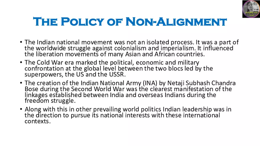 Chapter - 3: Indias External Relations - Page 13