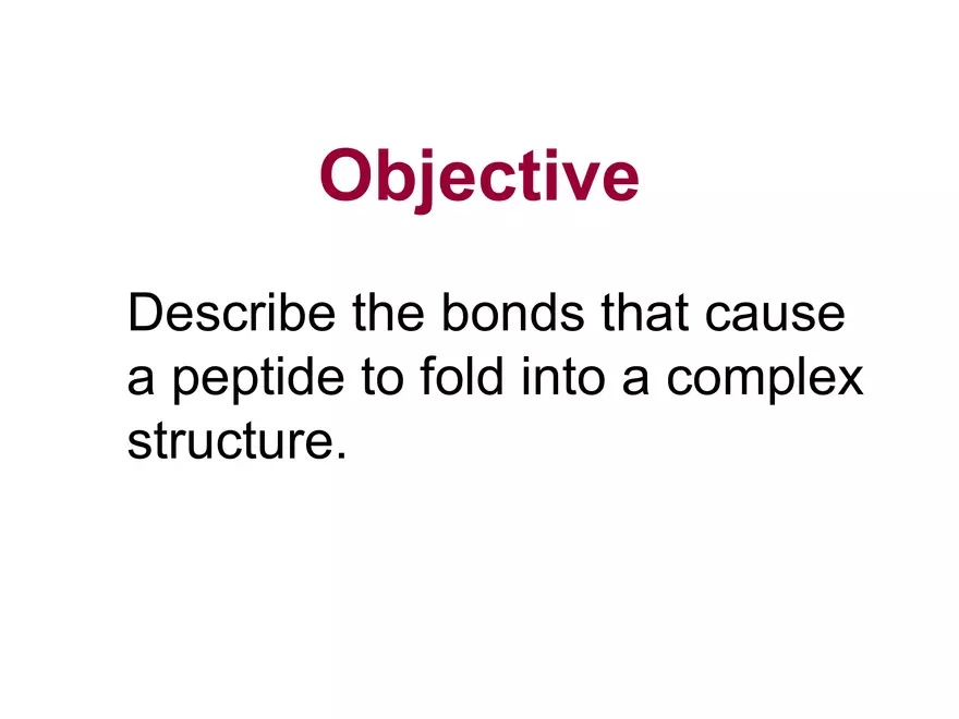 2.3. How Proteins Get their Shape - Page 2