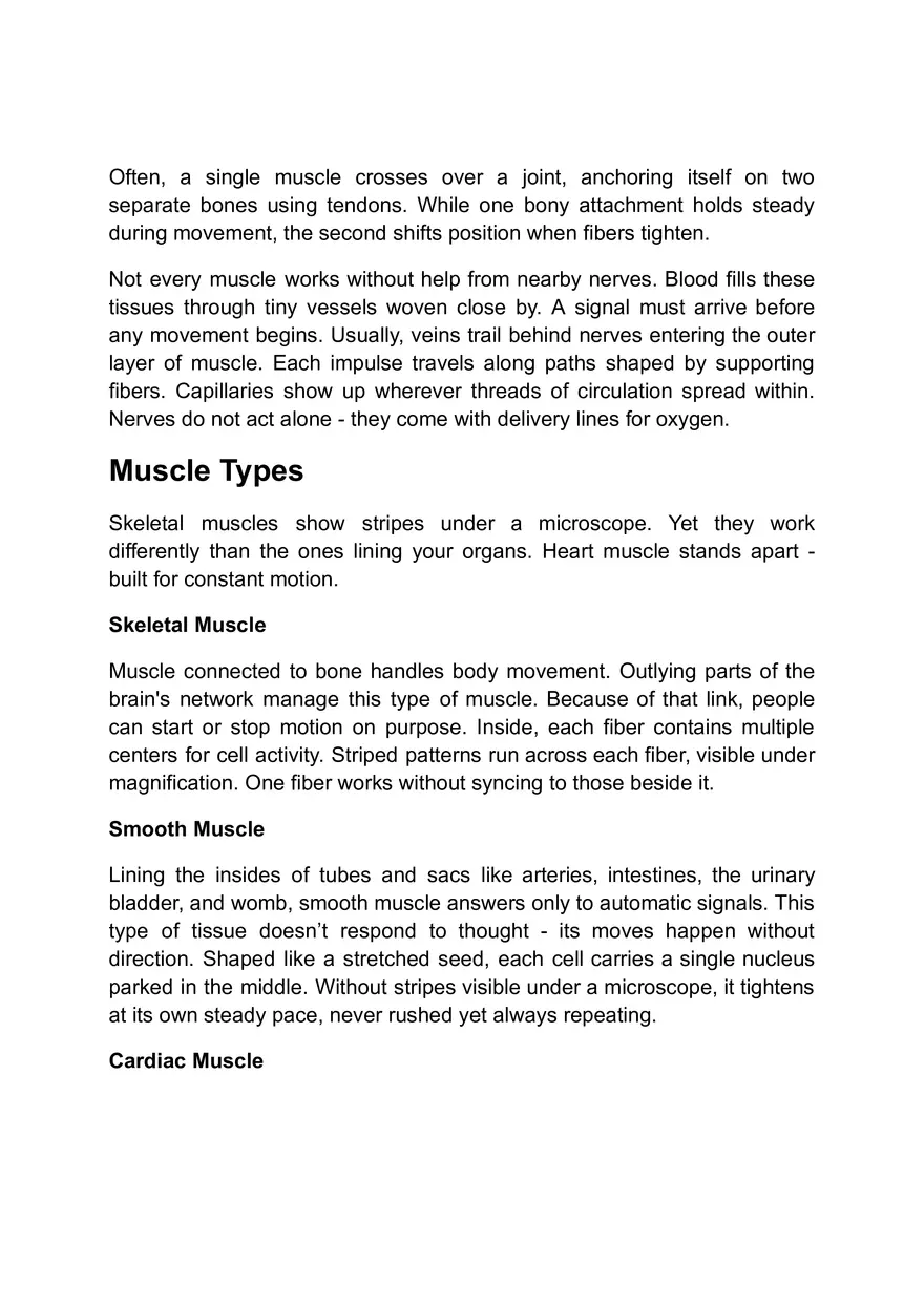 Functions of the Muscular System - Page 3