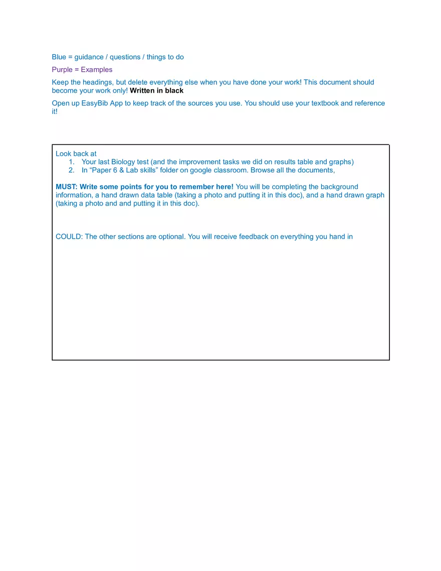 Lab Report Guidance - Page 1