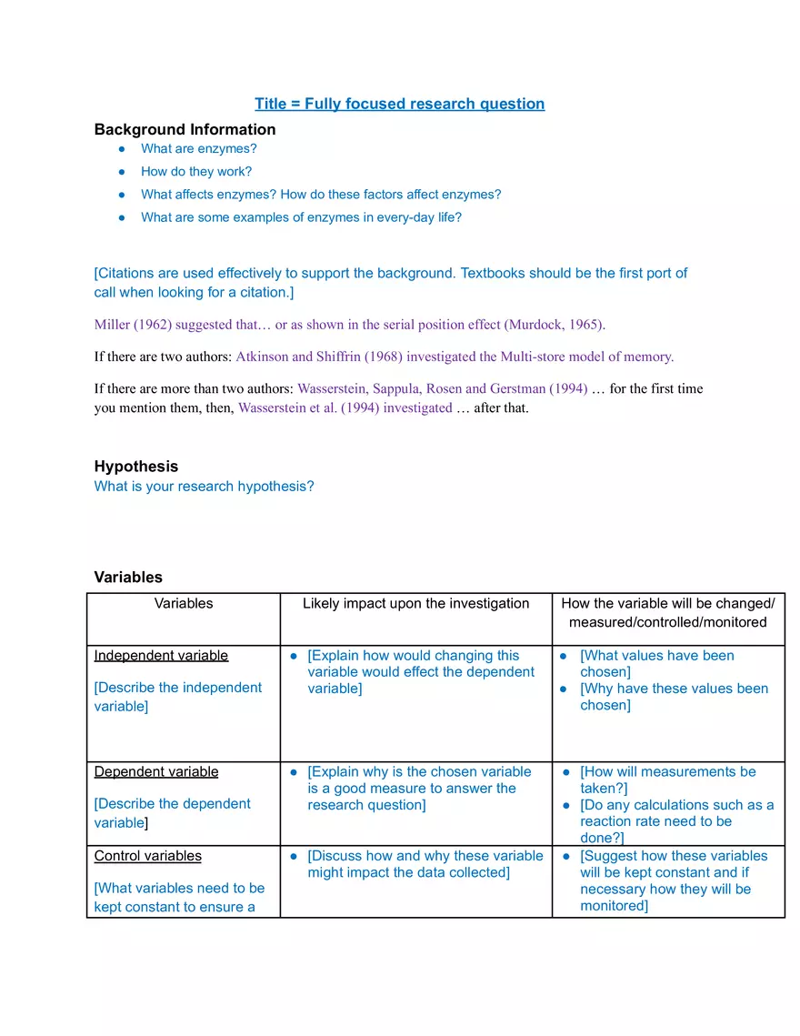 Lab Report Guidance - Page 2