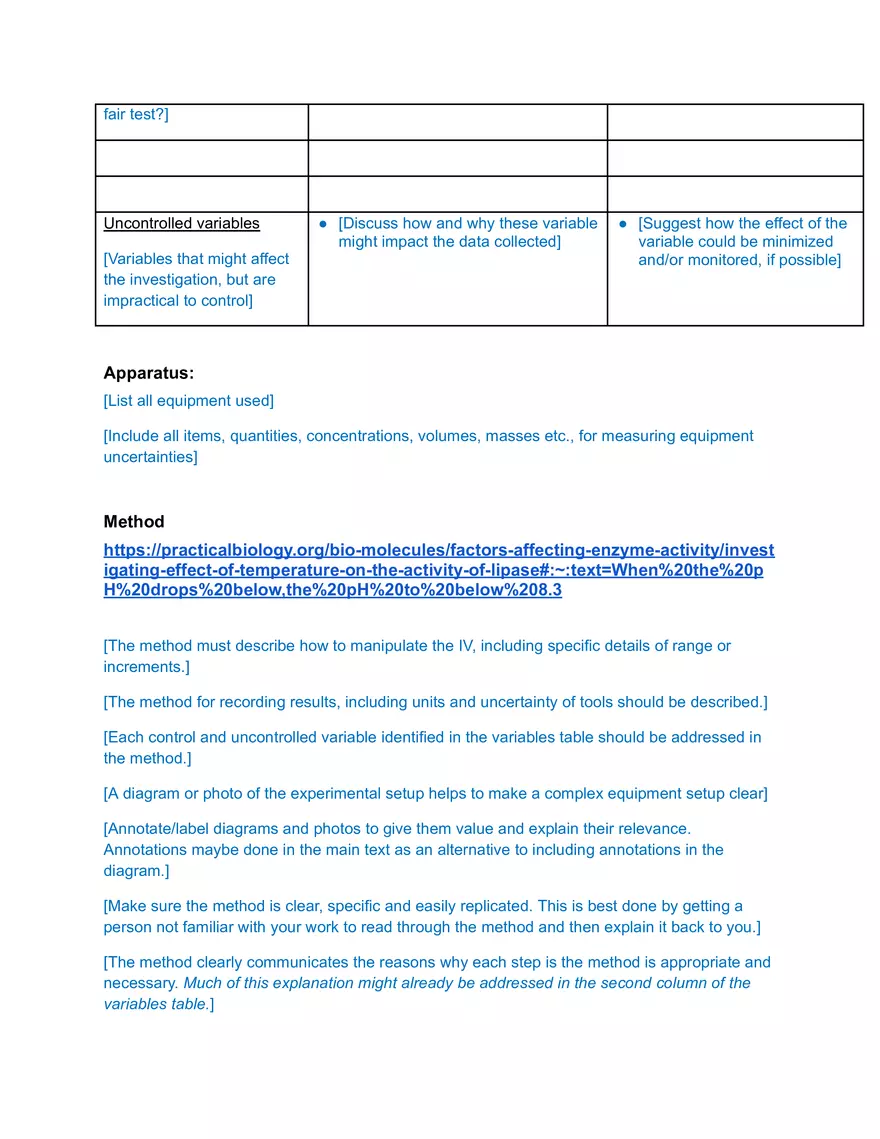 Lab Report Guidance - Page 3