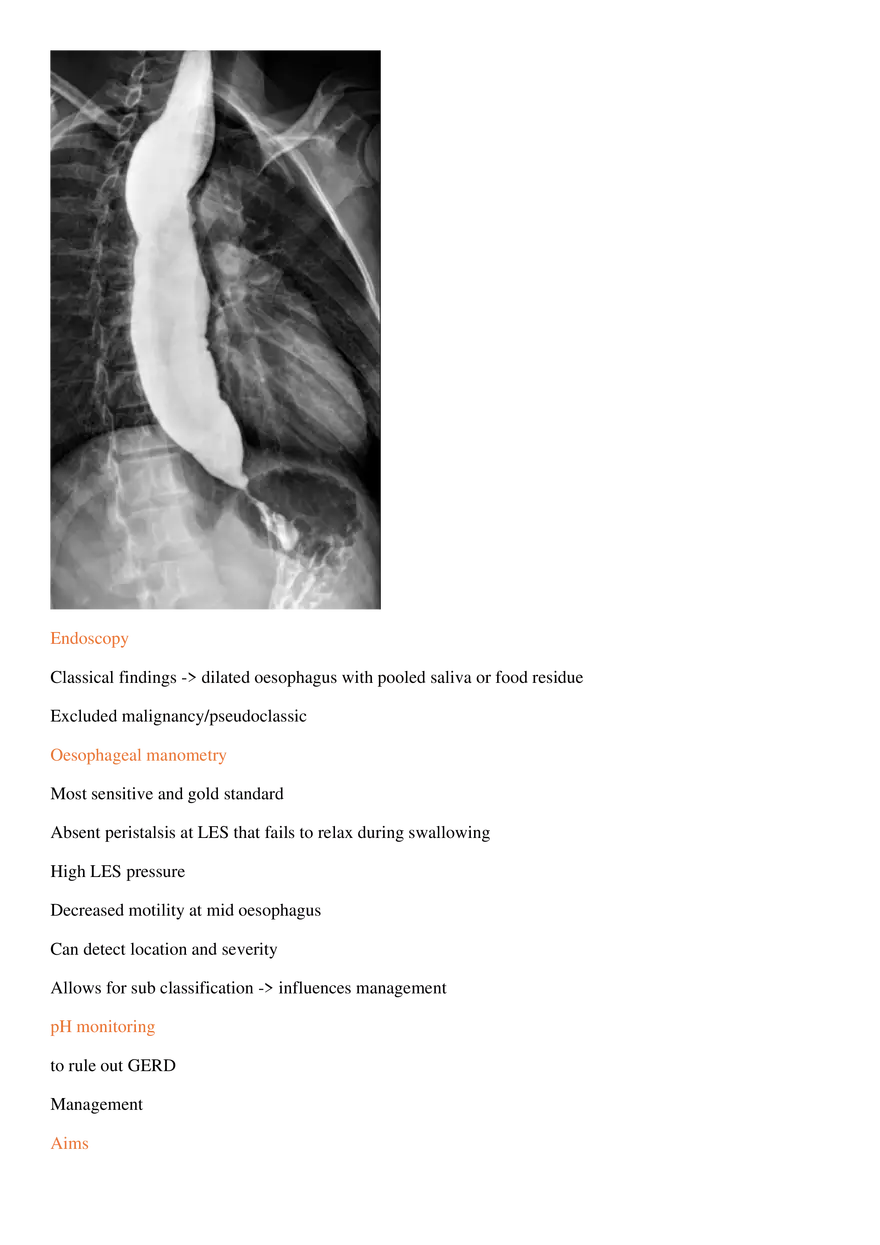 Achalasia - Epidemiology - Page 3