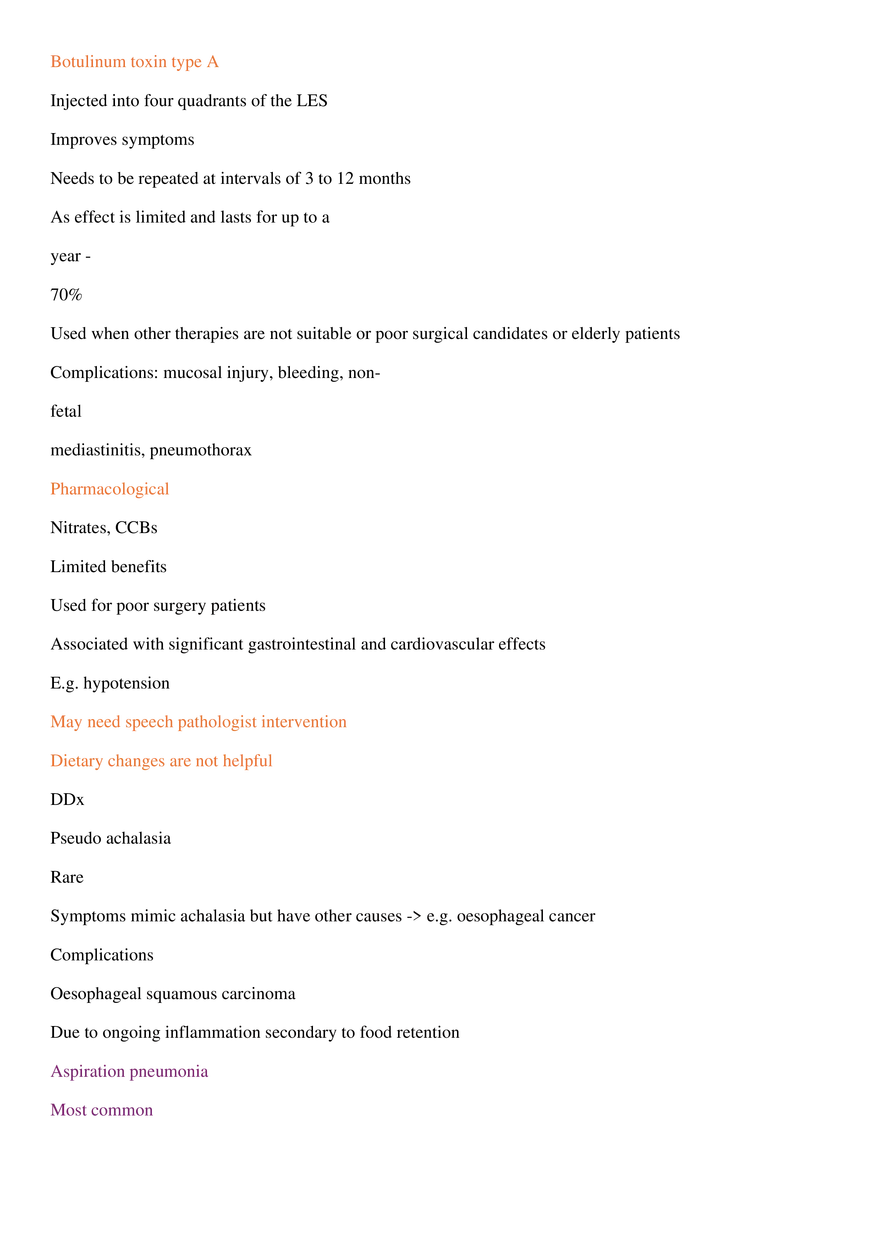 Achalasia - Epidemiology - Page 5
