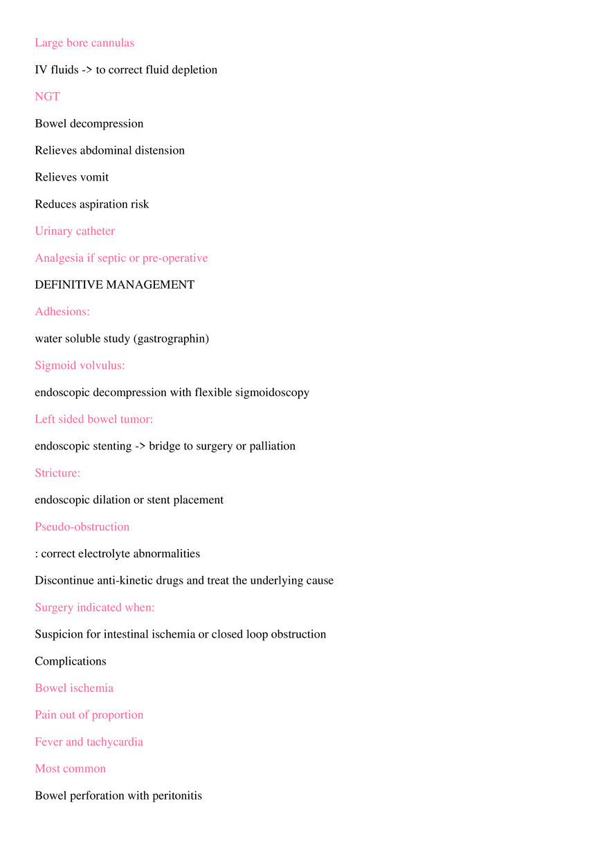 Bowel Obstruction - Page 9