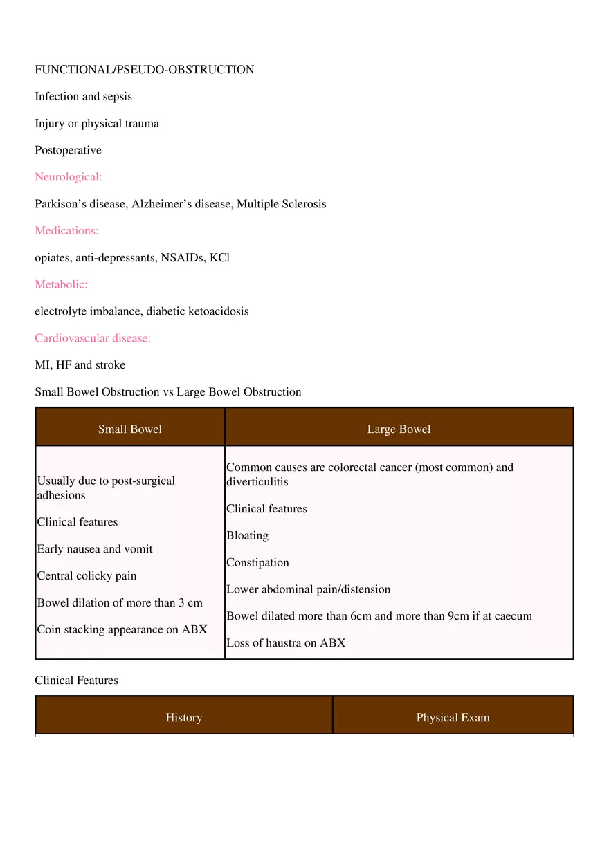 Bowel Obstruction - Page 2