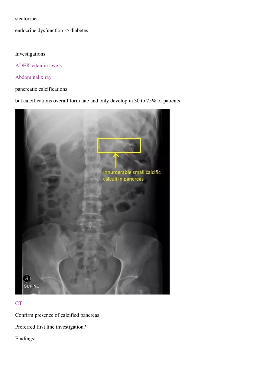 Chronic Pancreatitis - Page 2