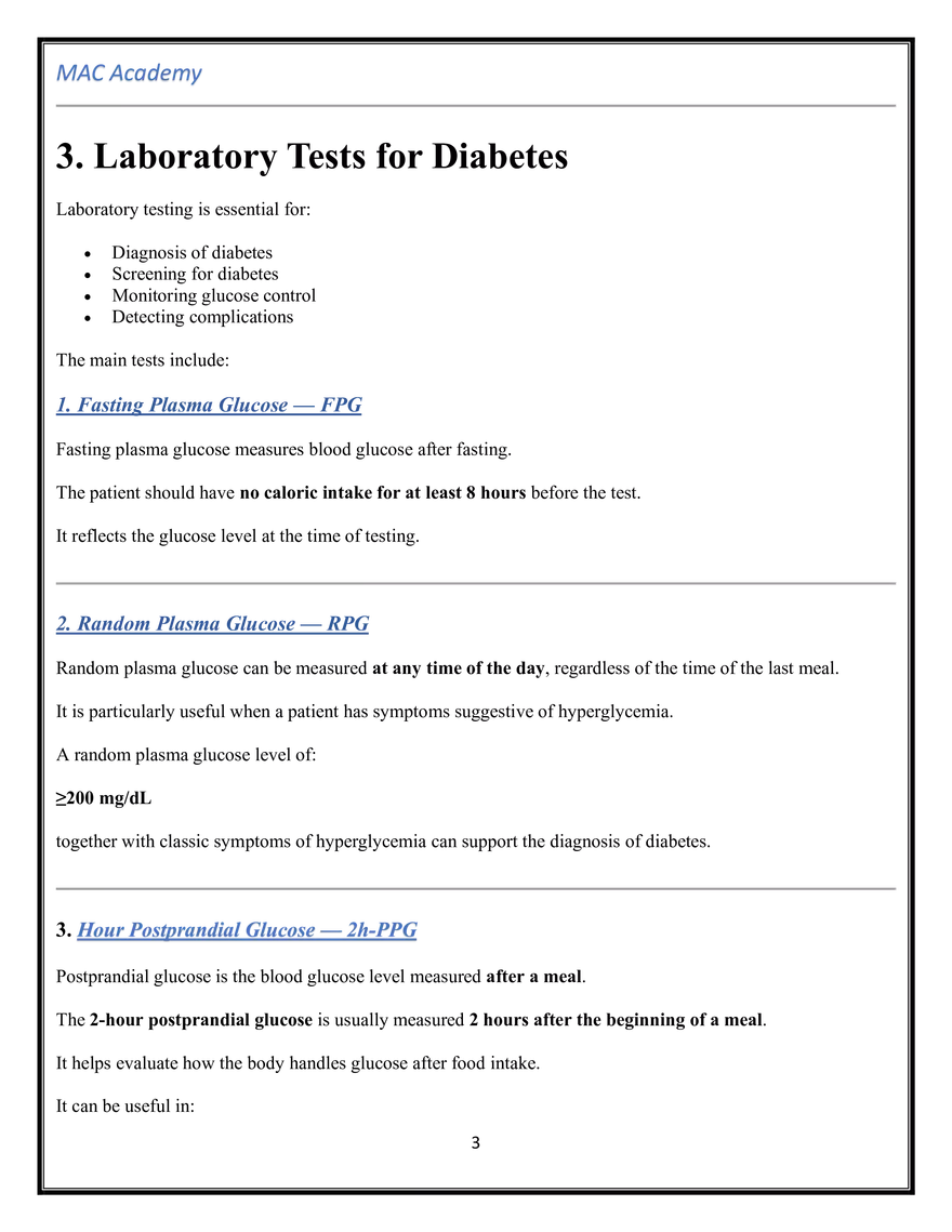 Diabetes & Laboratory Tests - Page 3