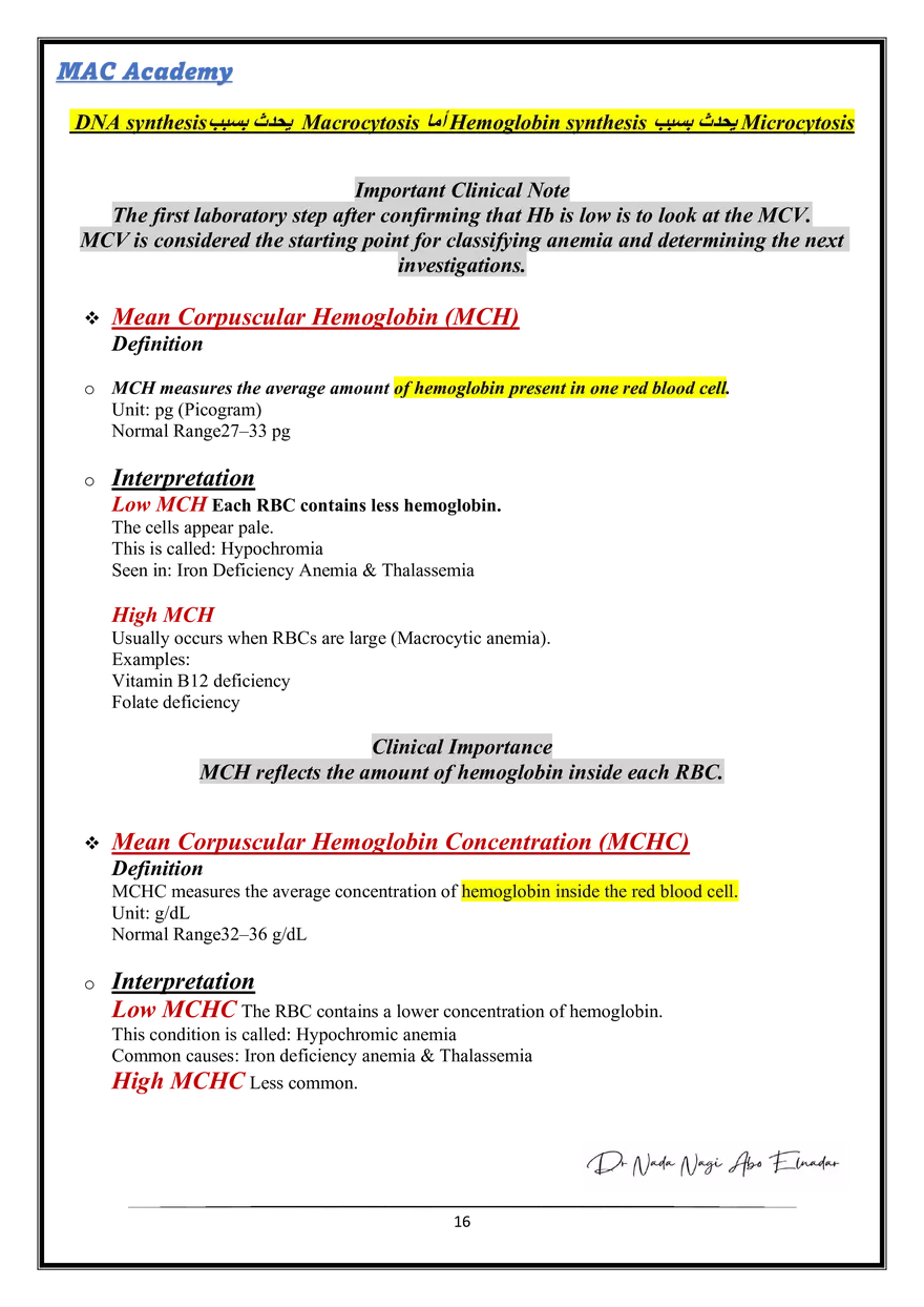 Hematology Notes - Page 8