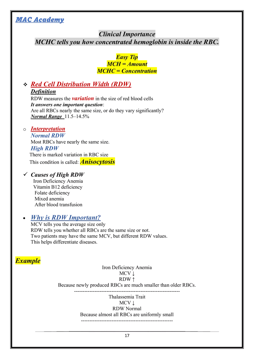 Hematology Notes - Page 9