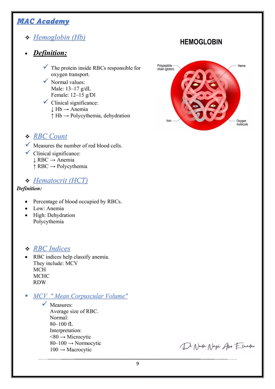 Hematology Notes - Page 23