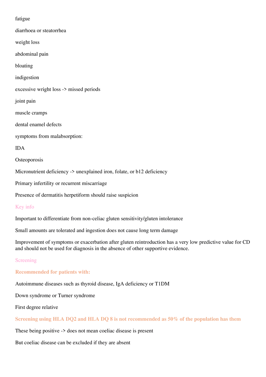 Coeliac Disease - Page 2