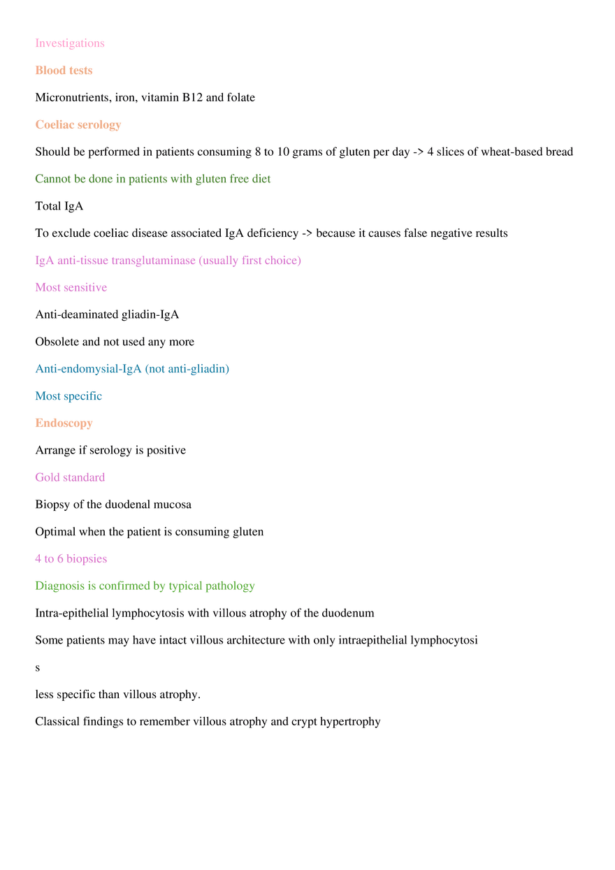 Coeliac Disease - Page 3