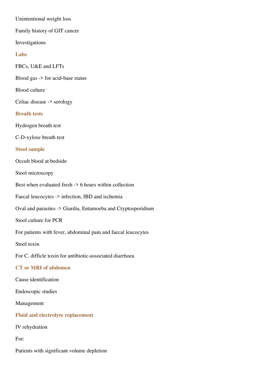 Diarrhoea - Page 3