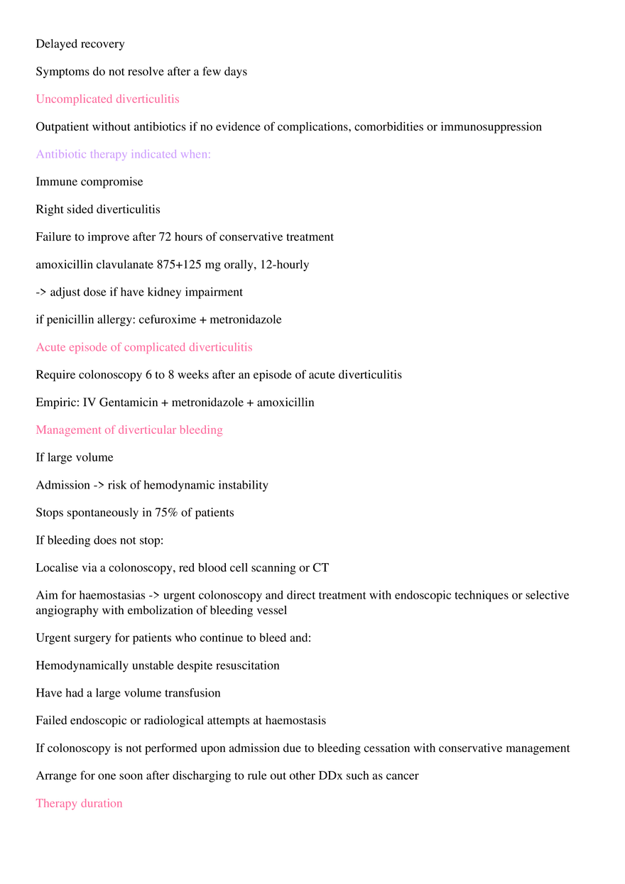 Diverticulosis and Diverticular Disease - Page 4