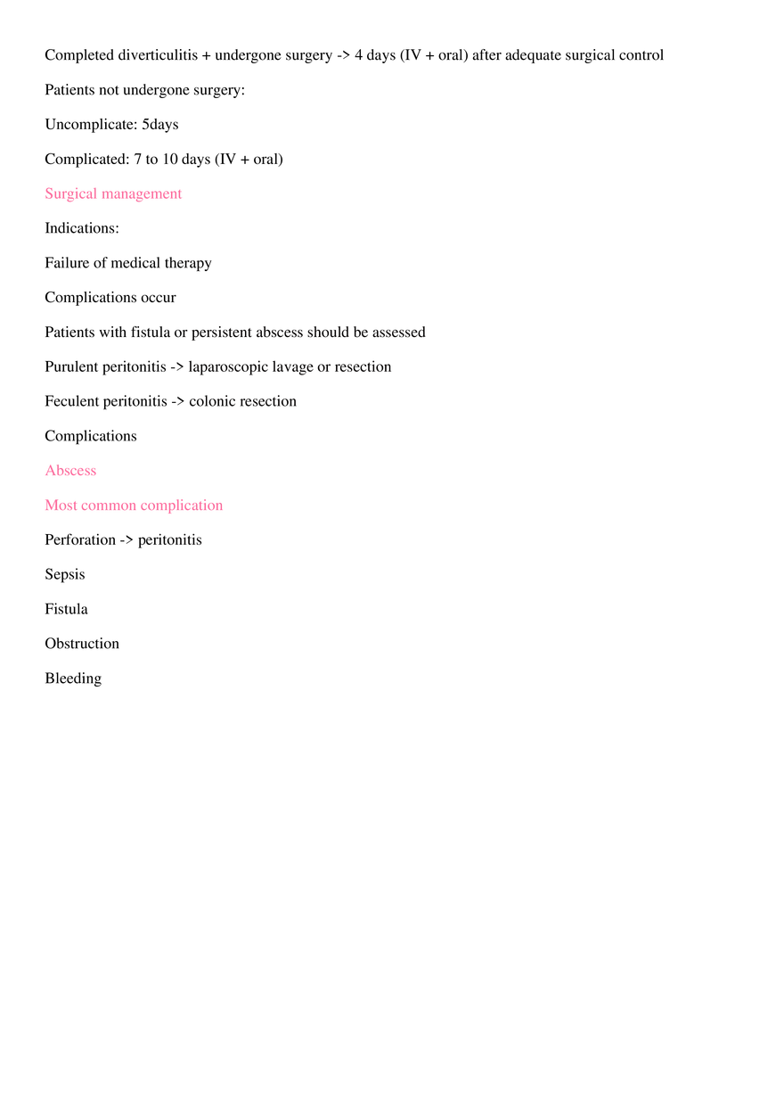Diverticulosis and Diverticular Disease - Page 5