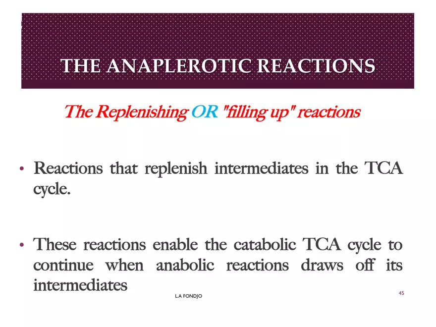 Krebs Cycle - Page 38