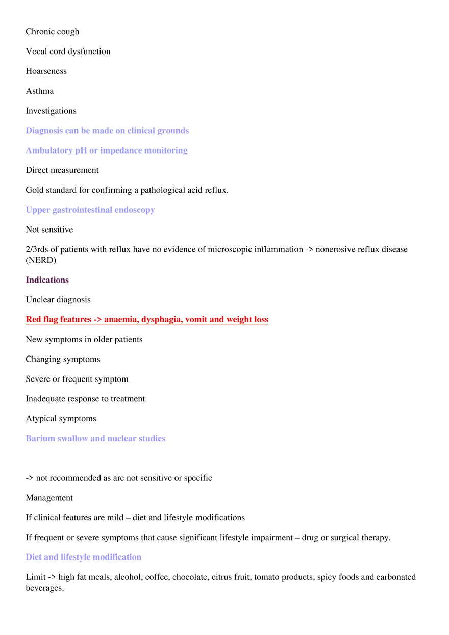 Gastroesophageal Reflux Disease - Page 2