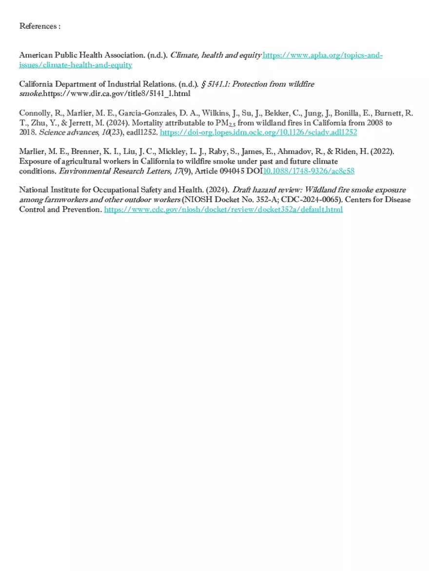 Wildfire Smoke at Work Is an Avoidable Health Inequity - Page 2