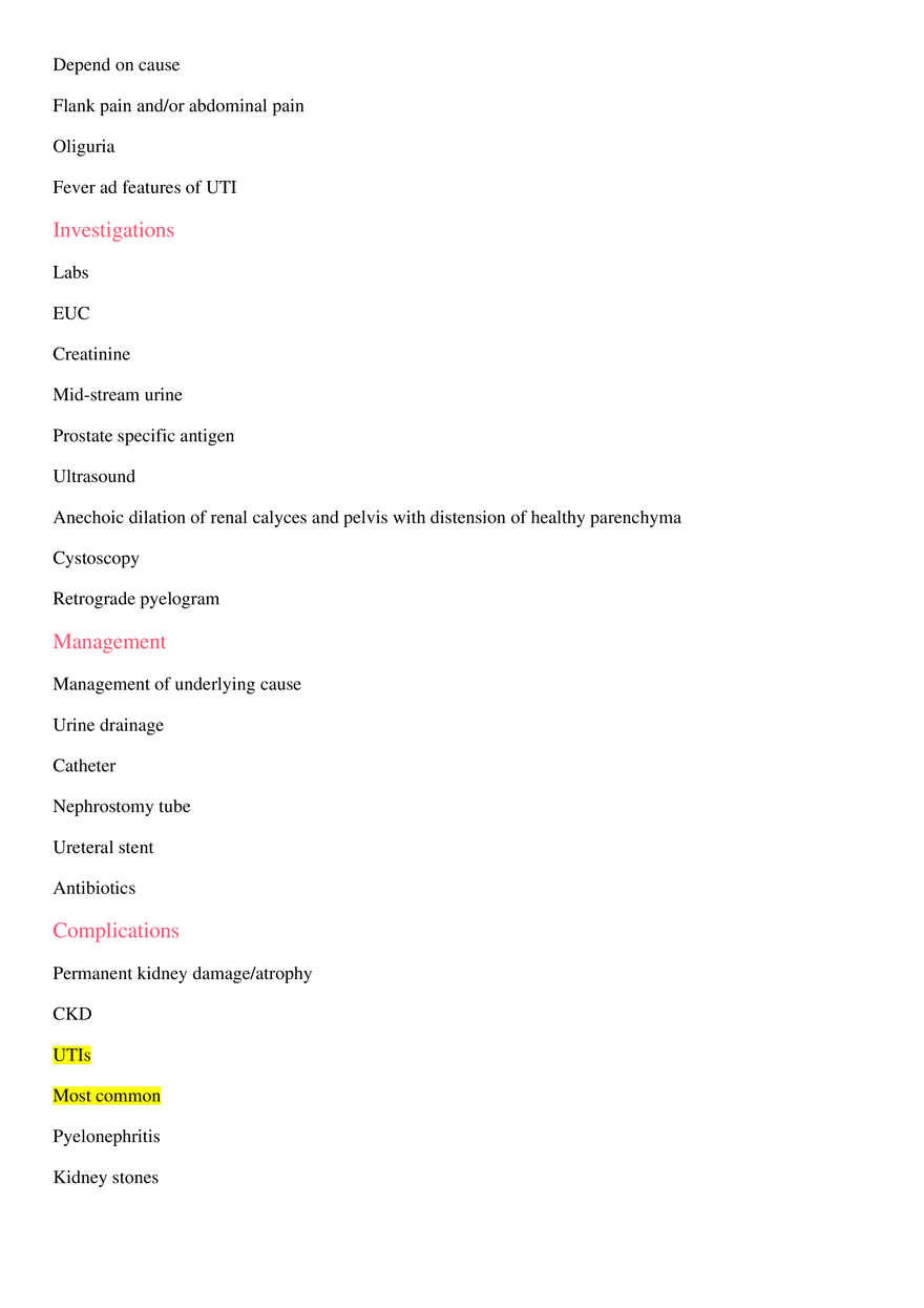 Hydronephrosis - Page 3