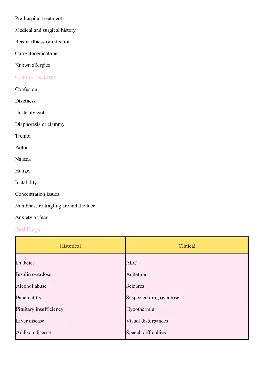 Hypoglycaemia - Page 2