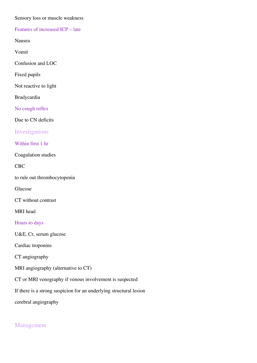 Intracerebral Haemorrhage - Page 3