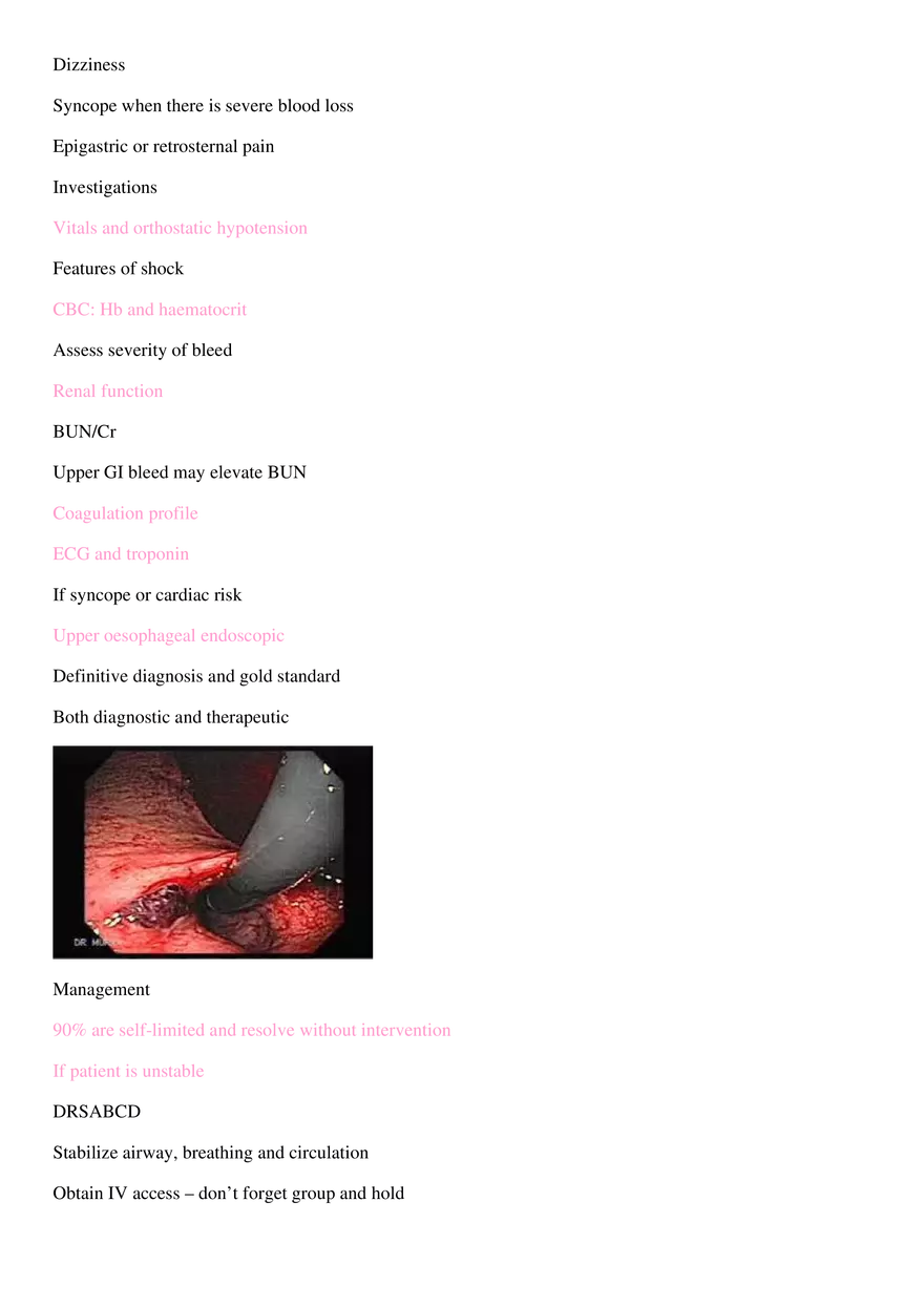 Mallory Weiss Syndrome - Page 2
