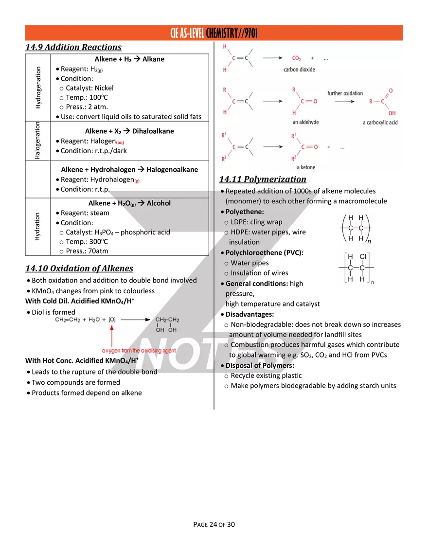 A-Level Chemistry Z Notes - Page 18