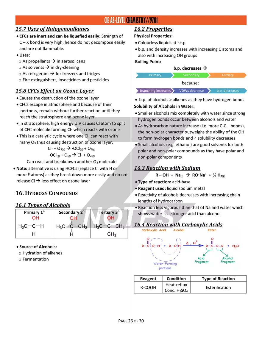 A-Level Chemistry Z Notes - Page 20