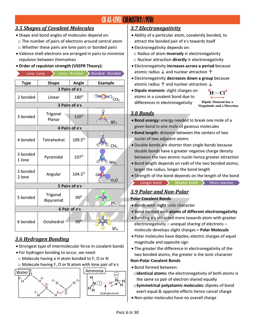 A-Level Chemistry Z Notes - Page 29