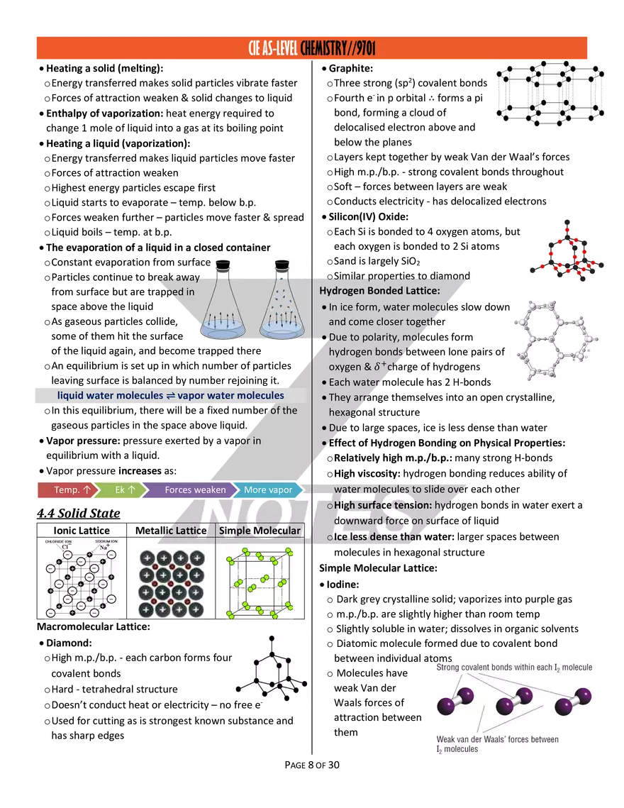 A-Level Chemistry Z Notes - Page 31